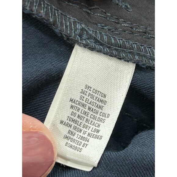 Bonobos Men's Navy Blue Slim Fit Flat Front Maide Golf Chino Pant Size 33/34 - Picture 7 of 10